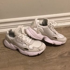 Women’s Adidas Falcon Sneakers in White